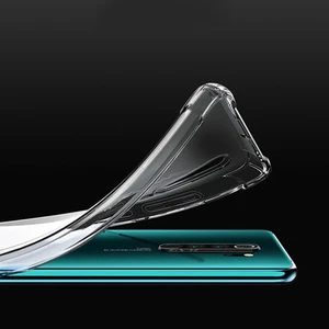 Techno Guru Redmi Note 8 Pro Köşe Korumalı Şeffaf Jelly Premium Silikon Kılıf