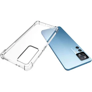 Techno Guru Xiaomi Mi 12T Köşe Korumalı Şeffaf Jelly Premium Silikon Kılıf