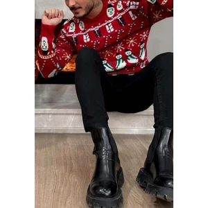 Tarz Cool Erkek Christmas Yılbaşı Kazağı