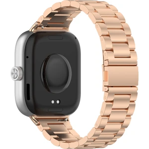 YKD Store Redmi Watch 4 İçin Üç Boncuklu Metal Saat Kayışı (Yurt Dışından)