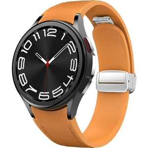 YKD Store Samsung Galaxy Watch 6 İçin Manyetik Toka Pu Silikon Kayış (Yurt Dışından)