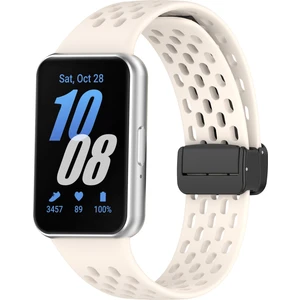 YKD Store Samsung Galaxy Fit 3 İçin Manyetik Toka Silikon Kayış (Yurt Dışından)