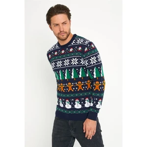 Tarz Cool Erkek Christmas Yılbaşı Kazağı