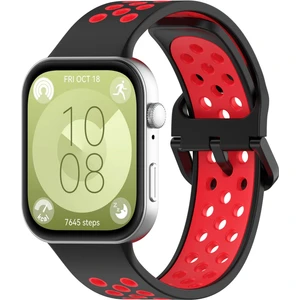 YKD Store Huawei Watch Fit 3 İçin Iki Renkli Silikon Saat Kayışı (Yurt Dışından)