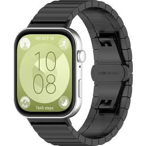 YKD Store Huawei Watch Fit3 İçin Bir Boncuklu Paslanmaz Çelik Kayış (Yurt Dışından)