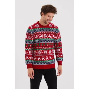 Tarz Cool Erkek Christmas Yılbaşı Kazağı