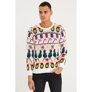 Tarz Cool Erkek Christmas Yılbaşı Kazağı