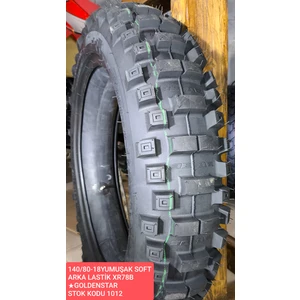 Golden Star 140/80-18 Yumuşak Soft Arka Lastik XR78B. Enduro Cross. Stok Kodu 1012