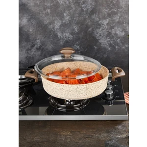 Creamy Granit 22 Cm Kısa Granit Tencere
