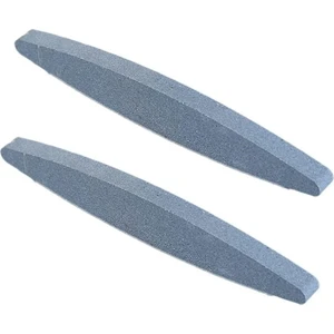 2 Adet Bileme Taşı 150 Grit Oval Bileme Taşı Bıçak Bileme Bıçak Bileyici Taş Bileğ  Taşı