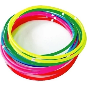 10 Adet 50 cm Renkli Anaokulu Çocuk Jimnastik Çemberi Eğitici Egzersiz Çember
