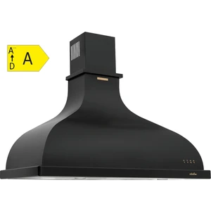 2238 Retro Black Davlumbaz, 90Cm
