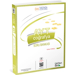 ÜçDörtBeş Yayınları AYT Coğrafya Soru Bankası