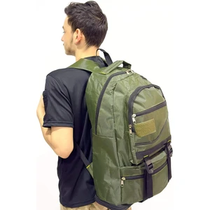 55+10 Litre Genişletilebilir Haki Dağcı Outdoor Kamp Sırt Çantası