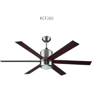 KCF-285 48 Inç (122 Cm) Tavan Vantilatörü - Nikel ve Ahşap Görünüm