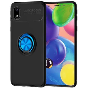Techno Guru Samsung Galaxy A01 Core Ultra Koruma Sağlayan Stant Özellikli Yüzüklü Ravel Silikon Kılıf