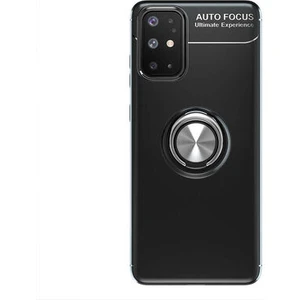 Techno Guru Samsung Galaxy A31 Ultra Koruma Sağlayan Stant Özellikli Yüzüklü Ravel Silikon Kılıf