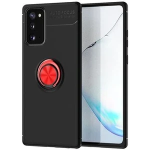 Techno Guru Samsung Galaxy Note 20 Ultra Koruma Sağlayan Stant Özellikli Yüzüklü Ravel Silikon Kılıf