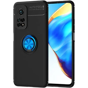 Techno Guru Xiaomi Mi 10T Pro 5g Ultra Koruma Sağlayan Stant Özellikli Yüzüklü Ravel Silikon Kılıf