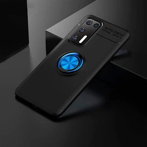 Huawei P40  Kılıf Yüzüklü Sağlam Esnek Ringo Silikon Kapak