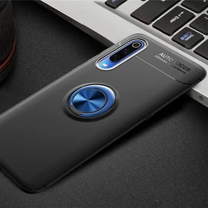 Techno Guru Samsung Galaxy A70 Ultra Koruma Sağlayan Stant Özellikli Yüzüklü Ravel Silikon Kılıf