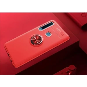 Samsung Galaxy A9 2018  Kılıf Yüzüklü Sağlam Esnek Ringo Silikon Kapak