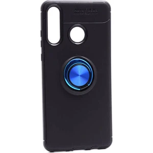 Huawei P30 Lite  Kılıf Yüzüklü Sağlam Esnek Ringo Silikon Kapak