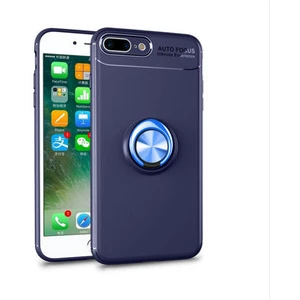 Techno Guru iPhone 8 Plus Ultra Koruma Sağlayan Stant Özellikli Yüzüklü Ravel Silikon Kılıf