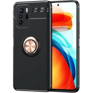 Techno Guru Poco X3 Gt Ultra Koruma Sağlayan Stant Özellikli Yüzüklü Ravel Silikon Kılıf