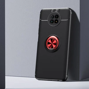 Redmi Note 9t  Kılıf Yüzüklü Sağlam Esnek Ringo Silikon Kapak