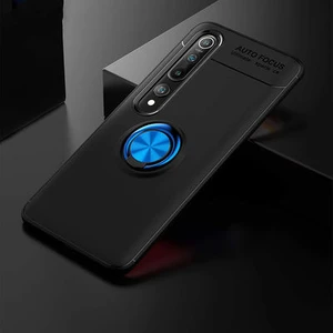 Techno Guru Xiaomi Mi 10 Ultra Koruma Sağlayan Stant Özellikli Yüzüklü Ravel Silikon Kılıf
