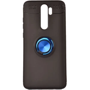 Techno Guru Redmi Note 8 Pro Ultra Koruma Sağlayan Stant Özellikli Yüzüklü Ravel Silikon Kılıf