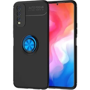 Vivo Y11S  Kılıf Yüzüklü Sağlam Esnek Ringo Silikon Kapak