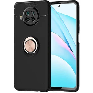 Techno Guru Redmi Note 9 Pro 5g Ultra Koruma Sağlayan Stant Özellikli Yüzüklü Ravel Silikon Kılıf