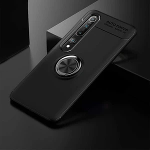 Techno Guru Xiaomi Mi 10 Ultra Koruma Sağlayan Stant Özellikli Yüzüklü Ravel Silikon Kılıf