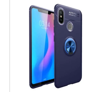 Techno Guru Xiaomi Mi 6x Ultra Koruma Sağlayan Stant Özellikli Yüzüklü Ravel Silikon Kılıf