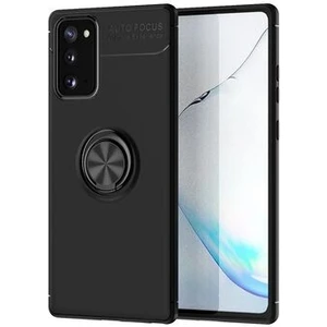 Techno Guru Samsung Galaxy S20 Fe Ultra Koruma Sağlayan Stant Özellikli Yüzüklü Ravel Silikon Kılıf
