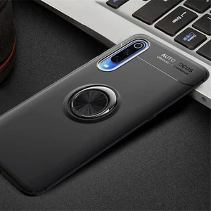 Xiaomi Mi 9  Kılıf Yüzüklü Sağlam Esnek Ringo Silikon Kapak
