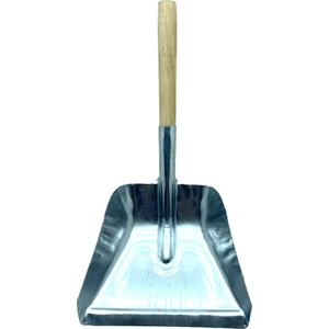Hobicity Metal Büyük - Geniş Galvaniz Faraş Kürek Ahşap Saplı (44DEX34)