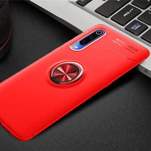 Techno Guru Samsung Galaxy A70 Ultra Koruma Sağlayan Stant Özellikli Yüzüklü Ravel Silikon Kılıf