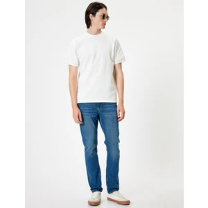 Slim Fit Kot Pantolon - Brad Jean