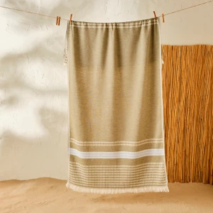 Bella Maison %100 Pamuk Dot Çantalı Peştamal (90X160 Cm)