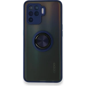 Oppo Reno 5 Lite Kılıf Montreal Mat Yüzüklü Kapak