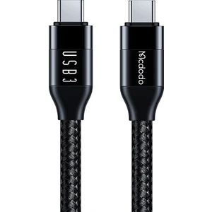 CA-7132 Type-C To Type-C USB 3 100W Data Aktarım ve Şarj Kablosu 1.2 M - Siyah