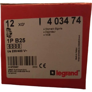 1X25Amper 6kA B Tipi Sigorta