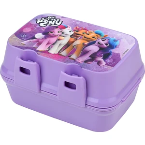 My Little Pony  Dikdörtgen  Iki Katlı Bölmeli Beslenme Kutusu