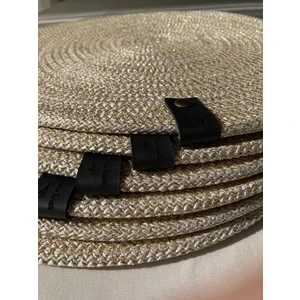 Double Knot Design 4 Adet  Amerikan Servis Supla Tress Jüt Hediyelik Sunum Davet Masa Düzeni