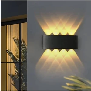 Cata CT-8013 Amber 15W IP44 Kapri LED Duvar Apliği 