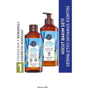 Yves Rocher Okyanus Esintisi Refill Duş Jeli Vücut Losyonu Seti-9916714