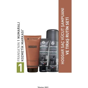Yves Rocher Hoggar Saç Vücut Şampuanı ve Tıraş Rutin Seti-9916814
